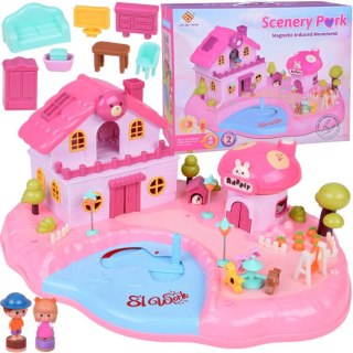 JOKOMISIADA Interaktywny Magnetyczny Domek z Ruchomymi Elementami ZA5482