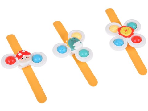 JOKOMISIADA Kolorowy Fidget Spinner Zabawka sensoryczna antystresowa dla dzieci ZA5576