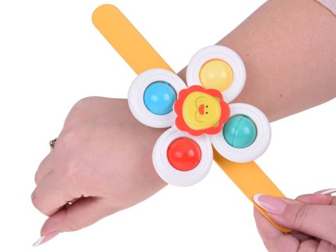 JOKOMISIADA Kolorowy Fidget Spinner Zabawka sensoryczna antystresowa dla dzieci ZA5576