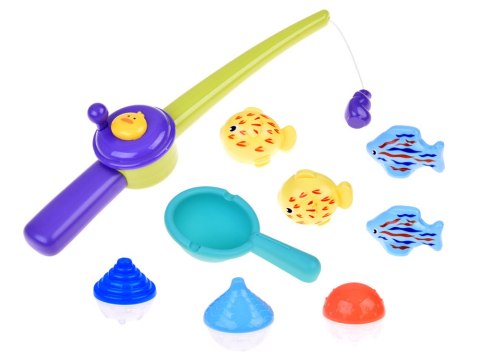 JOKOMISIADA Niebieski stolik wodny z kołem młyńskim + akcesoria do łowienia ZA5566