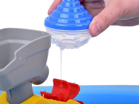 JOKOMISIADA Niebieski stolik wodny z kołem młyńskim + akcesoria do łowienia ZA5566