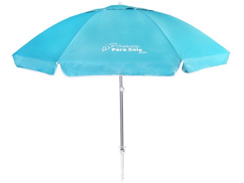 JOKOMISIADA Parasol Plażowy Ogrodowy Chalkidiki Para SoleSun UPF50 240cm ŁAMANY SP0810
