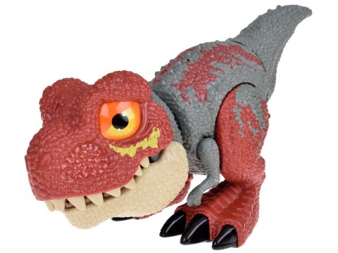 JOKOMISIADA Ruchomy DINOZAUR Tyranozaur Rex Dźwięk + światło CZERWONY ZA5589