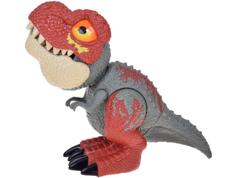 JOKOMISIADA Ruchomy DINOZAUR Tyranozaur Rex Dźwięk + światło CZERWONY ZA5589