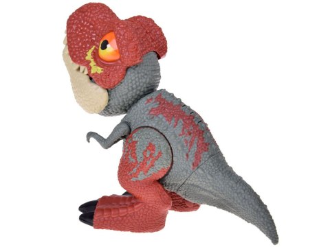 JOKOMISIADA Ruchomy DINOZAUR Tyranozaur Rex Dźwięk + światło CZERWONY ZA5589