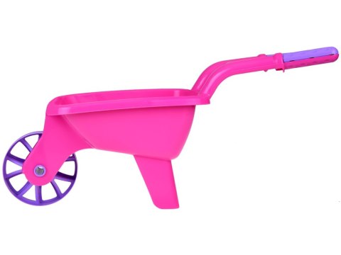 JOKOMISIADA Taczki dla dziecka akcesoria do piaskownicy wiaderko łopatka grabki ZA5469