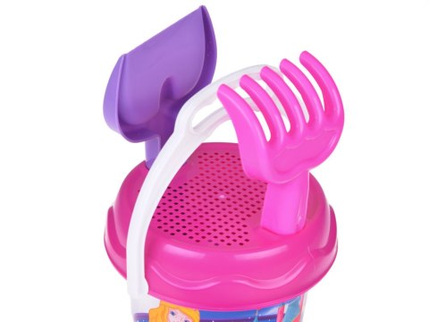 JOKOMISIADA Taczki dla dziecka akcesoria do piaskownicy wiaderko łopatka grabki ZA5469