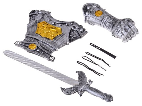 JOKOMISIADA Zbroja dla rycerza Zestaw zbroja + miecz ZA5487