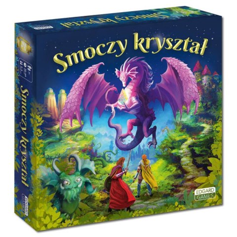 Kapitan Nauka Edgar Smoczy kryształ - planszowa gra fantasy - dla dzieci, rodzinna GR0709