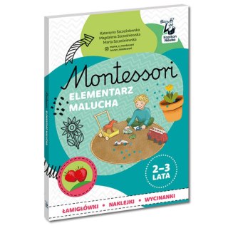 Kapitan Nauka Kapitan Nauka Elementarz malucha 2-3 lat Montessori łamigłówki KS1016