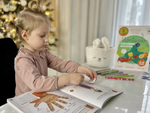 Kapitan Nauka Kapitan Nauka Elementarz malucha 2-3 lat Montessori łamigłówki KS1016