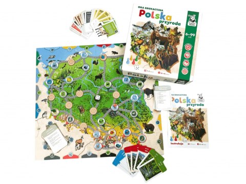 Kapitan Nauka Kapitan Nauka Gra edukacyjna Polska przyroda - nauka przyrody dla całej rodziny GR0708