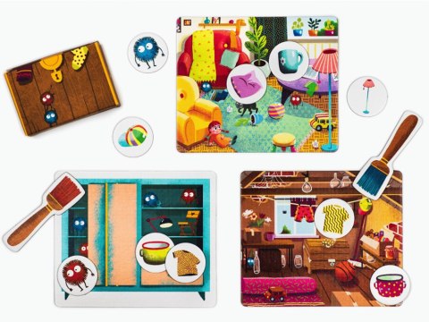 Kapitan Nauka Kapitan Nauka Gra edukacyjna Szalone porządki 3-6 lat GR0710