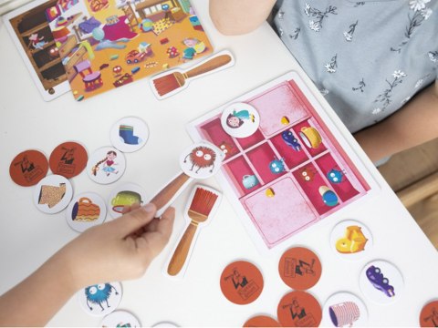 Kapitan Nauka Kapitan Nauka Gra edukacyjna Szalone porządki 3-6 lat GR0710