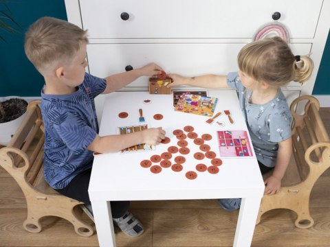 Kapitan Nauka Kapitan Nauka Gra edukacyjna Szalone porządki 3-6 lat GR0710