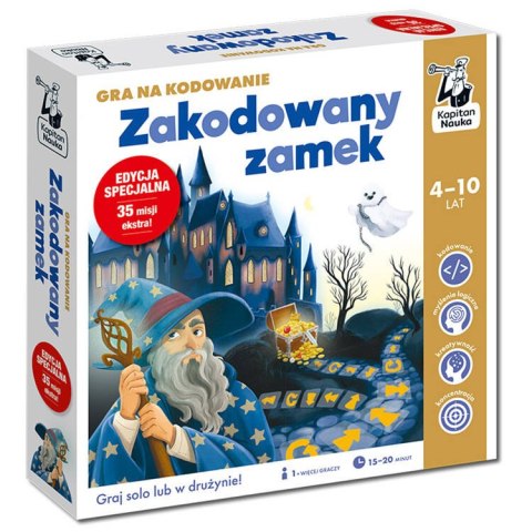 Kapitan Nauka Kapitan Nauka Gra na kodowanie Zakodowany zamek 4-10 lat GR0711