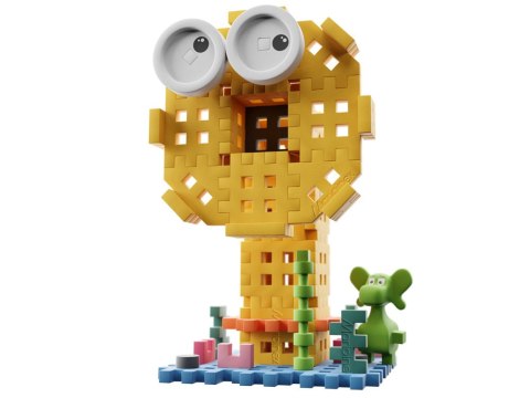 Marioinex Marioinex Diplodok i Morska Syrena klocki 60 ele Mini wafle figurka ZA5500