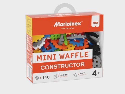 Marioinex Marioinex Klocki kreatywne mini wafle 140 ele Konstruktor ZA5492