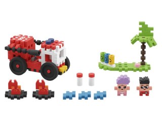 Marioinex Marioinex Klocki mini wafle City Straż pożarna 80ele 2 figurki ZA5488