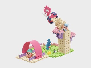 Marioinex Marioinex Klocki mini wafle Księżniczka Magiczna wieża 80el figurki ZA5494