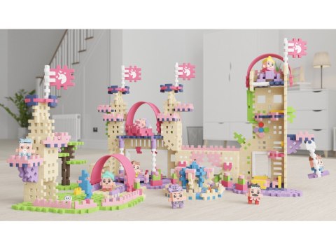 Marioinex Marioinex Klocki mini wafle Księżniczka Magiczna wieża 80el figurki ZA5494