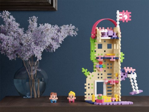 Marioinex Marioinex Klocki mini wafle Wieża Fantazji 148ele 2 figurki ZA5493