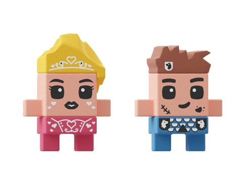 Marioinex Marioinex Klocki mini wafle Wieża Fantazji 148ele 2 figurki ZA5493