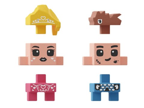 Marioinex Marioinex Klocki mini wafle Wieża Fantazji 148ele 2 figurki ZA5493