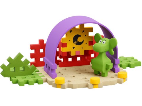 Marioinex Marioinex klocki Smok Diplodok i Scena 25ele figurka Mini waffle ZA5498