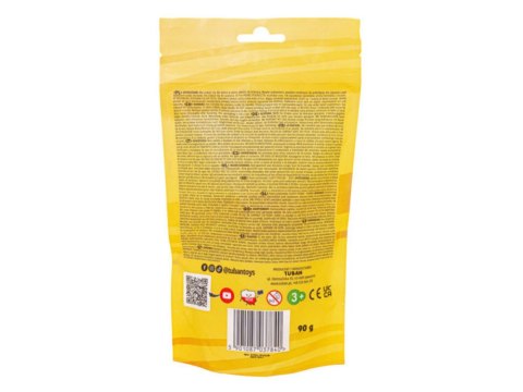 TUBAN TUBAN Piasek sensoryczny puszysty pachnący Fluffy żółty 90g ZA5538