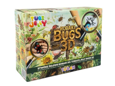 TUBAN Tuban kreatywny zestaw Tubi Jelly Robaki żelowe figurki 3D ZA5542