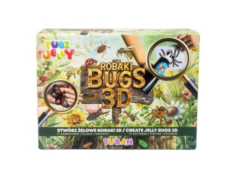 TUBAN Tuban kreatywny zestaw Tubi Jelly Robaki żelowe figurki 3D ZA5542