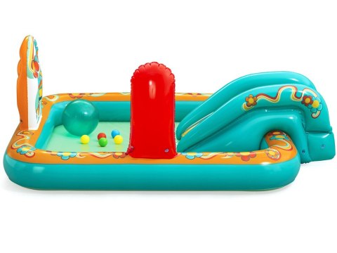 Bestway Bestway Dmuchany wodny plac zabaw Zjeżdżalnia + zraszacz + piłki 53164