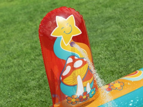 Bestway Bestway Dmuchany wodny plac zabaw Zjeżdżalnia + zraszacz + piłki 53164