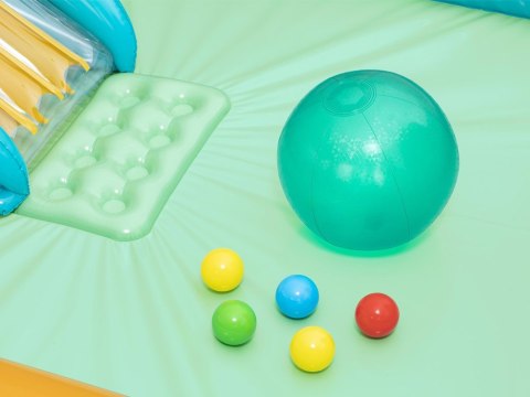 Bestway Bestway Dmuchany wodny plac zabaw Zjeżdżalnia + zraszacz + piłki 53164