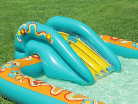 Bestway Bestway Dmuchany wodny plac zabaw Zjeżdżalnia + zraszacz + piłki 53164