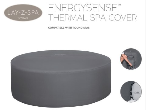 Bestway Bestway ENEGYSENSE Pokrywa termiczna pokrowiec do Lay-Z-Spa 216 cm 60326