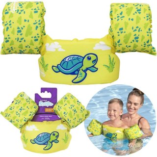 Bestway Bestway Kamizelka Kapok do pływania dla dziecka 15-30 kg Żółw 9012T