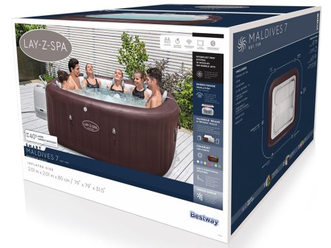 Bestway Bestway Lay-z-Spa Maldives Pro7 2025 jacuzzi WiFi aplikacja LED 5-7os 6001U