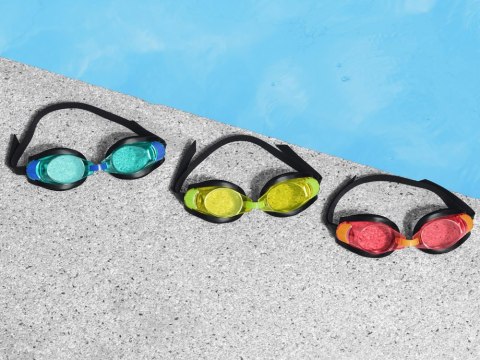 Bestway Bestway Okularki do pływania dla dzieci ŻÓŁTE 7+ 21005