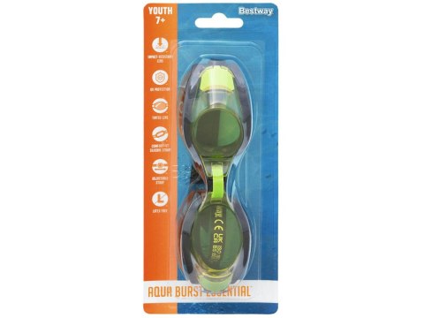 Bestway Bestway Okularki do pływania dla dzieci ŻÓŁTE 7+ 21005