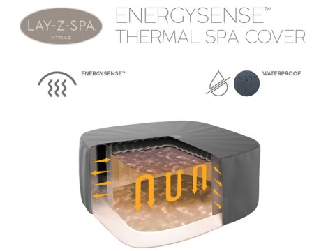 Bestway Bestway Pokrywa termiczna pokrowiec ENERGYSENSE do Lay-Z-Spa 180cm 60319