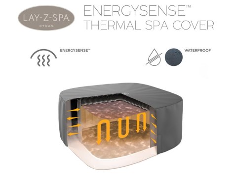 Bestway Bestway Pokrywa termiczna pokrowiec ENERGYSENSE do Lay-Z-Spa 201 cm 60332