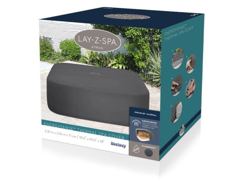 Bestway Bestway Pokrywa termiczna pokrowiec ENERGYSENSE do Lay-Z-Spa 230cm 60333