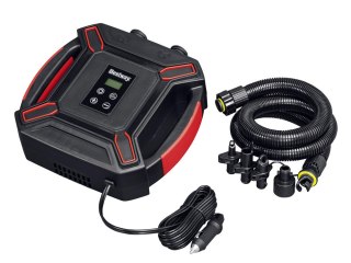 Bestway Bestway Wysokociśnieniowa elektryczna pompka powietrzna DC 4 adaptery 62265