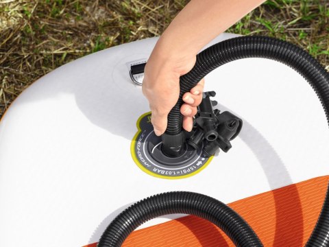 Bestway Bestway Wysokociśnieniowa elektryczna pompka powietrzna DC 4 adaptery 62265