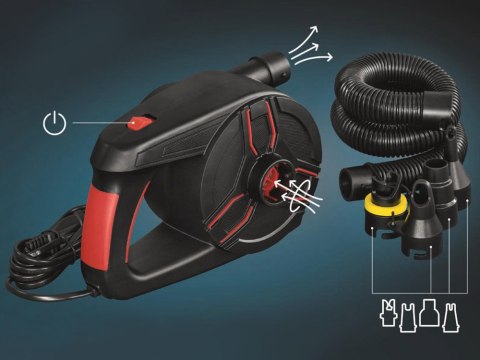 Bestway Bestway pompka eklektyczna Powergrip PRO do gniazdka+4adaptery 62247