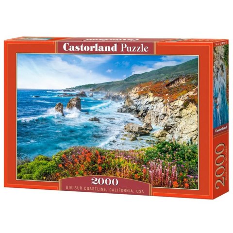 Castorland Puzzle 2000-elementów Big Sur Coastline, California, USA