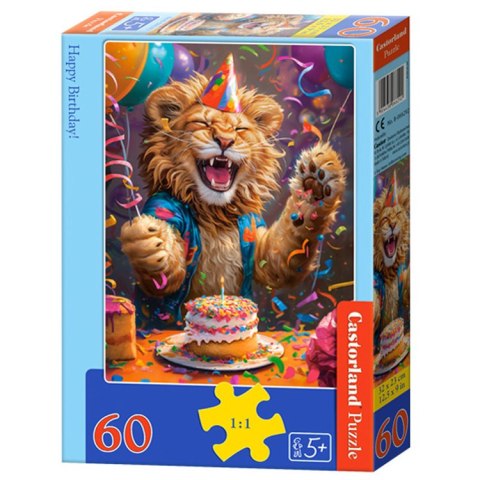 Castorland Puzzle 60-elementów Happy Birthday! B-066292