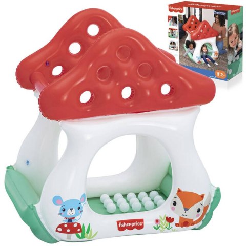Fisher-Price Bestway Dmuchany basen z kulkami GRZYBEK MUCHOMOREK Fisher Price 93570
